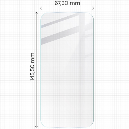 Szkło hartowane Bizon Glass Clear 2 do iPhone 16 Pro