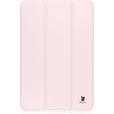 Etui Bizon Case Tab Clear Matt do Samsung Galaxy Tab S9 FE Plus, jasnoróżowe