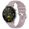 Pasek silikonowy do smartwatcha, Bizon Strap Watch Silicone Pro T, Quick Release 18 mm, jasnofioletowy