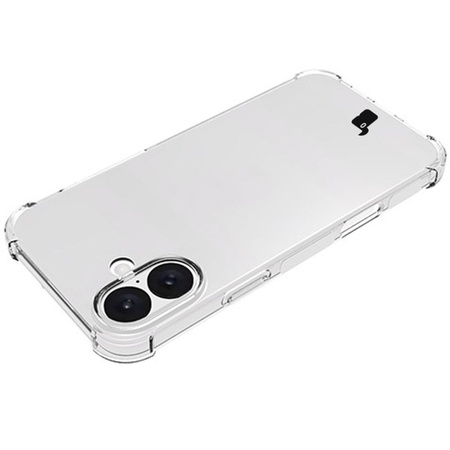 Etui + 2x szkło hartowane + szkiełko na obiektyw Bizon Case Clear Pack do iPhone 16 Plus