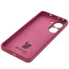 Silikonowe etui Bizon Soft Case do Xiaomi POCO X7 Pro, ciemnofioletowe