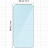 Szkło ochronne 2.5D Bizon Smart Glass do iPhone 15 / 16, 1 sztuka