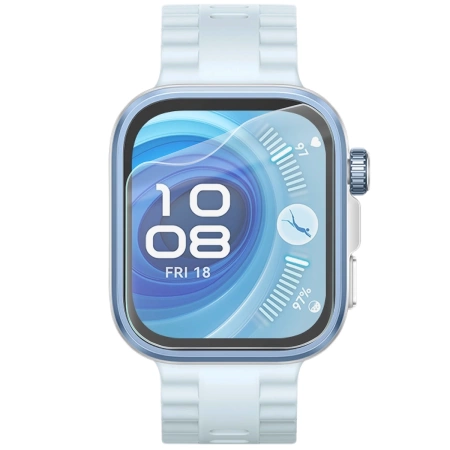 Folia hydrożelowa na ekran Bizon Glass Watch Hydrogel Duo do Huawei Watch Fit 4 / 4 Pro, 2 sztuki