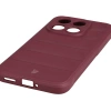 Pancerne etui Bizon Case Tur do Xiaomi 15T, burgundowe