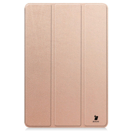 Etui Bizon Case Tab Croc do Lenovo Tab M11, różowozłote