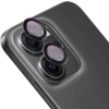 Szkło na aparat Bizon Glass Snap Lens do Oppo Reno 14 F / FS, 1 zestaw, czarna ramka