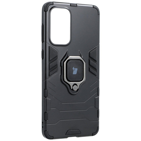 Etui Bizon Case Armor Ring do Galaxy A73 5G, czarne