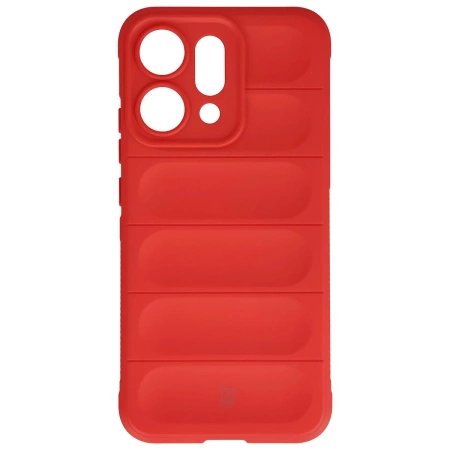 Pancerne etui Bizon Case Tur do Oppo Reno 14, czerwone