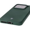 Silikonowe etui Bizon Soft Case do Xiaomi 15, ciemnozielone