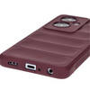 Pancerne etui Bizon Case Tur do Oppo A79 5G, burgundowe