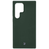 Silikonowe etui Bizon Soft Case do Galaxy S24 Ultra, ciemnozielone