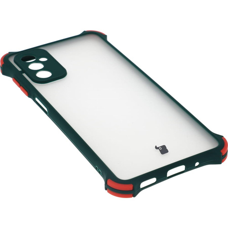 Etui Bizon Case AntiShock Hybrid do Galaxy M52, ciemnozielone