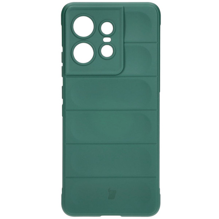 Pancerne etui Bizon Case Tur do Motorola Edge 50 Pro, ciemnozielone