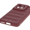Pancerne etui Bizon Case Tur do Motorola Edge 50 Neo/60 Neo, burgundowe