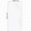 Folia hydrożelowa na ekran Bizon Glass Hydrogel Front Duo do Honor 400, 2 sztuki
