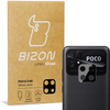 Szkło na aparat Bizon Glass Silk Lens dla Poco C40 / Redmi 10C, 2 sztuki