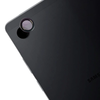 Szkło na aparat Bizon Glass Tab Snap Lens do Galaxy Tab A11, 1 zestaw, czarna ramka
