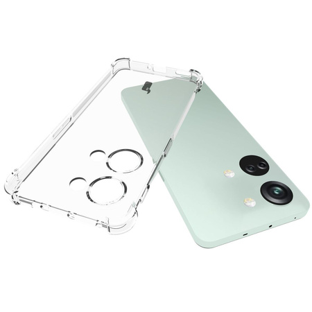 Elastyczne etui Bizon Case Salpa do OnePlus Nord 3, przezroczyste