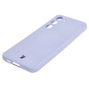 Etui silikonowe z pierścieniem magnetycznym Bizon Case Silicone Magnetic do Galaxy S23 Plus, jasnofioletowe