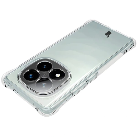 Elastyczne etui + 2x folia na ekran Bizon Case Clear Pack do Xiaomi Redmi Note 14 Pro Plus 5G