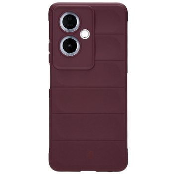 Pancerne etui Bizon Case Tur do Oppo A79 5G, burgundowe