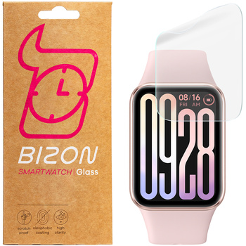 Folia hydrożelowa na ekran Bizon Glass Watch Hydrogel Duo do Xiaomi Smart Band 9 Pro, 2 sztuki
