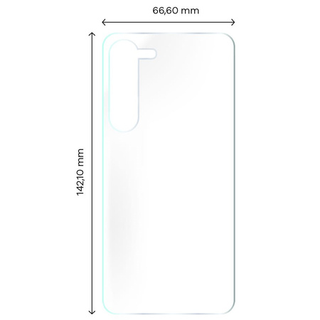 Folia hydrożelowa na tył Bizon Glass Hydrogel Back Duo, Galaxy S23, 2 sztuki