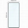 Szkło hartowane Bizon Glass Edge do Oppo Reno 6 5G, czarne