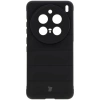 Pancerne etui Bizon Case Tur do Vivo X200 Pro, czarne