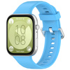 Pasek Bizon Strap Watch Silicone Pro do Huawei Watch Fit 3, błękitny