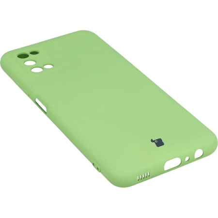 Etui Bizon Case Silicone do Galaxy A03S, jasnozielone