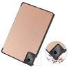 Etui Bizon Case Tab Croc do Lenovo Tab M11, różowozłote