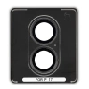 Pancerne etui Bizon Case Tur do iPhone 17 Pro Max, czarne