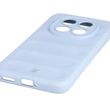 Pancerne etui Bizon Case Tur do Xiaomi Redmi Note 15 Pro Plus 5G / POCO M8 Pro 5G, jasnoniebieskie