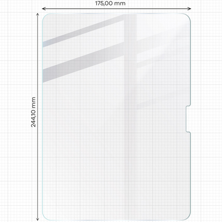 Szkło hartowane Bizon Glass Tab Clear do iPad Air 11" 6 gen. 2024