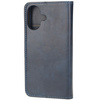 Etui z klapką Bizon Case Pocket do iPhone 16, granatowe
