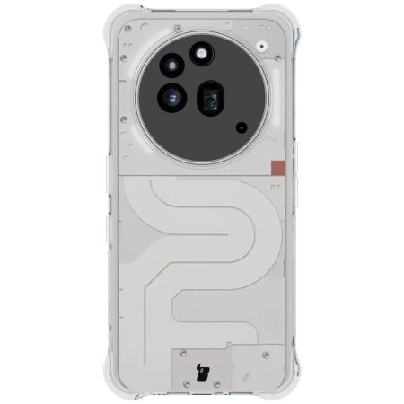 Elastyczne etui + 2x szkło hartowane Bizon Case Clear Pack do Nothing Phone (3a) Pro