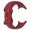 Silikonowy pasek Bizon Strap Watch Silicone S do Google Pixel Watch 4/3 (45mm), karminowy