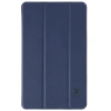 Etui z klapką Bizon Case Tab Croc do Galaxy Tab A11 / A9, granatowe