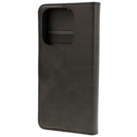 Etui z klapką Bizon Case Pocket do Xiaomi Redmi Note 14 4G, czarne