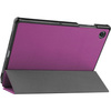 Etui Bizon Case Tab Croc do Galaxy Tab A8 2021, ciemnofioletowe