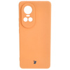 Etui Bizon Case Silicone Sq do Oppo Reno 10 Pro 5G, pomarańczowe