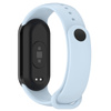 Silikonowy pasek Bizon Strap Watch Dots do Xiaomi Smart Band 10 / 9 / 9 NFC / 8, jasnoniebieski