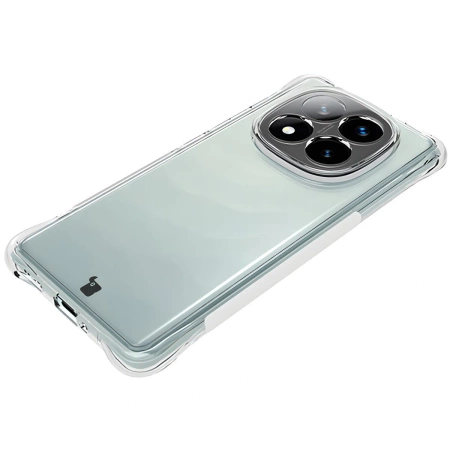 Elastyczne etui + 2x folia na ekran Bizon Case Clear Pack do Xiaomi Redmi Note 14 Pro Plus 5G