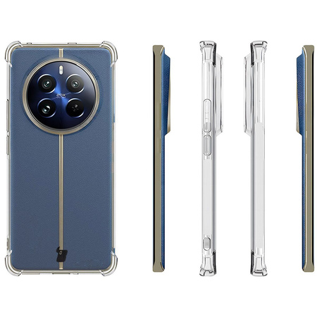 Etui Bizon Case Salpa do Realme 12 Pro/12 Pro+, przezroczyste