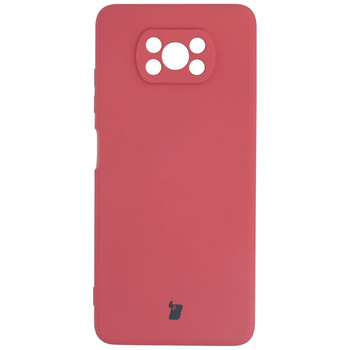 Etui Bizon Case Silicone do Xiaomi Poco X3 / NFC / Pro, brudny róż