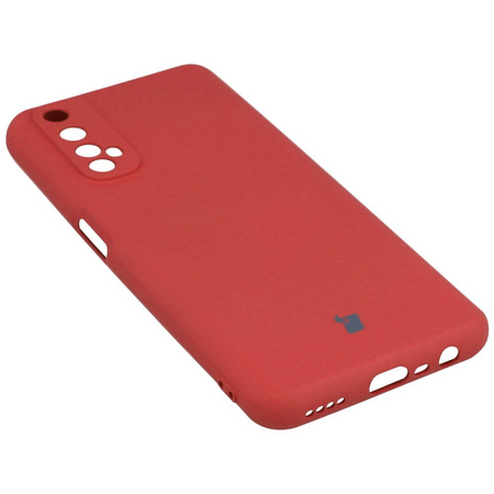 Etui Bizon Case Silicone do Realme 7, ciemny róż