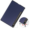 Etui Bizon Case Tab Croc do Galaxy Tab S10 Lite / S9, granatowe