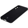 Silikonowe etui Bizon Soft Case do Galaxy S24 FE, czarne