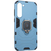 Etui Bizon Case Armor Ring do Galaxy S23 Plus, niebieskie